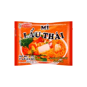 ACECOOK Vietnamese Thai Seafood Noodles 81g - Instant Flavorful Meal