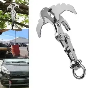 High-Quality Aluminum Alloy D-Shaped Quick-Release Buckle, Thickened Hanging Hook, Multi-Functional Climbing Hook, Outdoor Gear Accessory, Carabiner For Leash