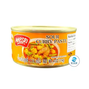 MaeSri Sour Curry Paste (Gaeng Som) (4 oz) น้ำพริกแกงส้ม แม่ศรี
