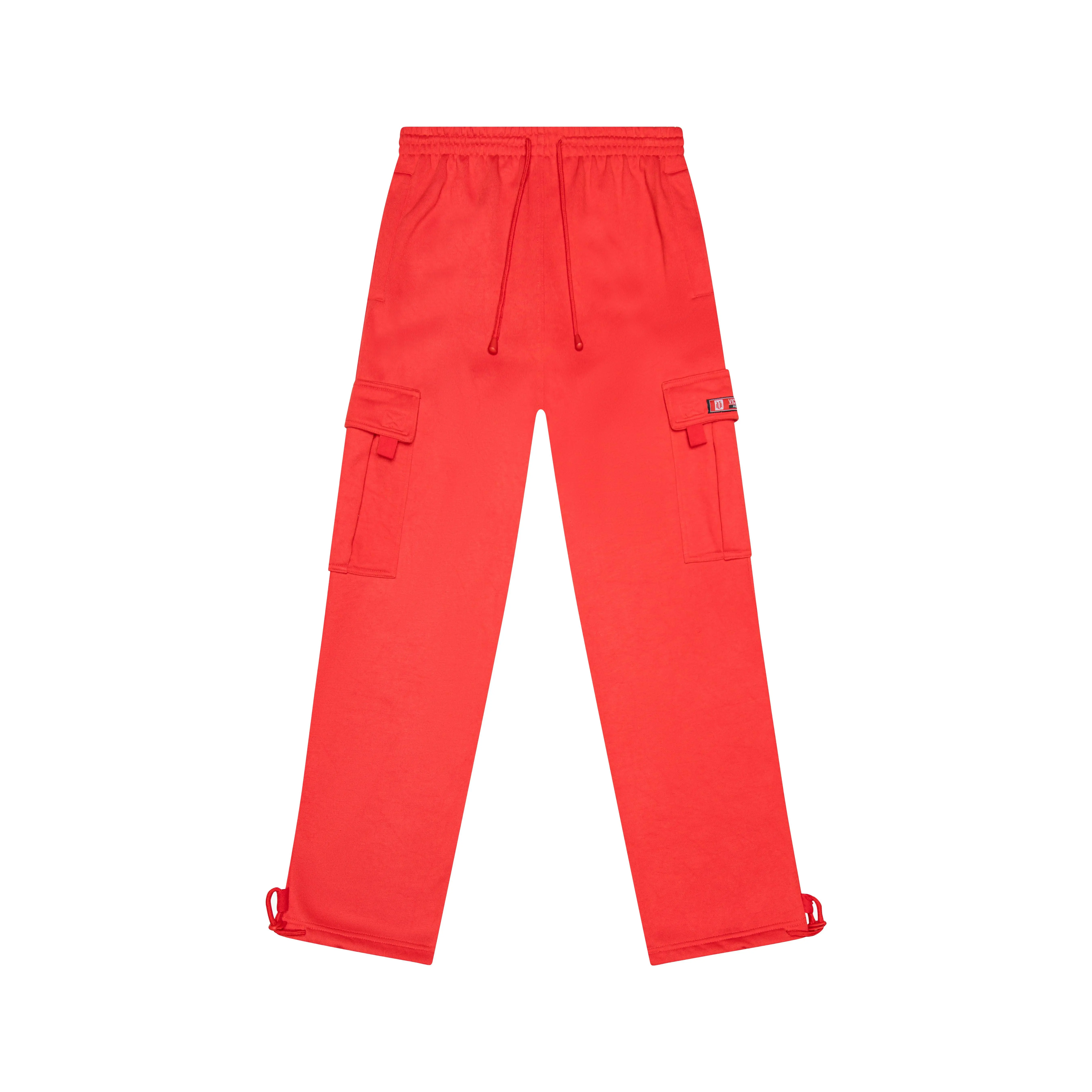 Men Baggy Cargo Sweatpants Heavyweight 370GSM Fleece 2026 Street
