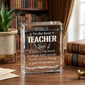 Best Teacher Plaque