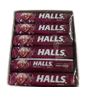 Halls Cereza 12pk  - Pack of 12Cereza Flavored Products by Halls Brand
