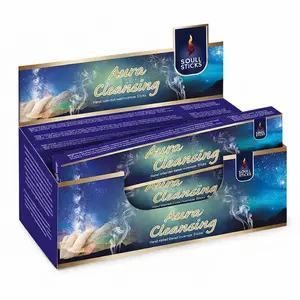 Soul Sticks Aura Cleansing Masala Incense Sticks - 15 g (12 Pack)