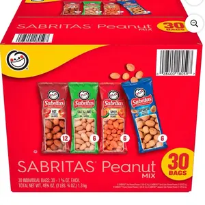 Sabritas Variety Pack Peanuts, 30 pk