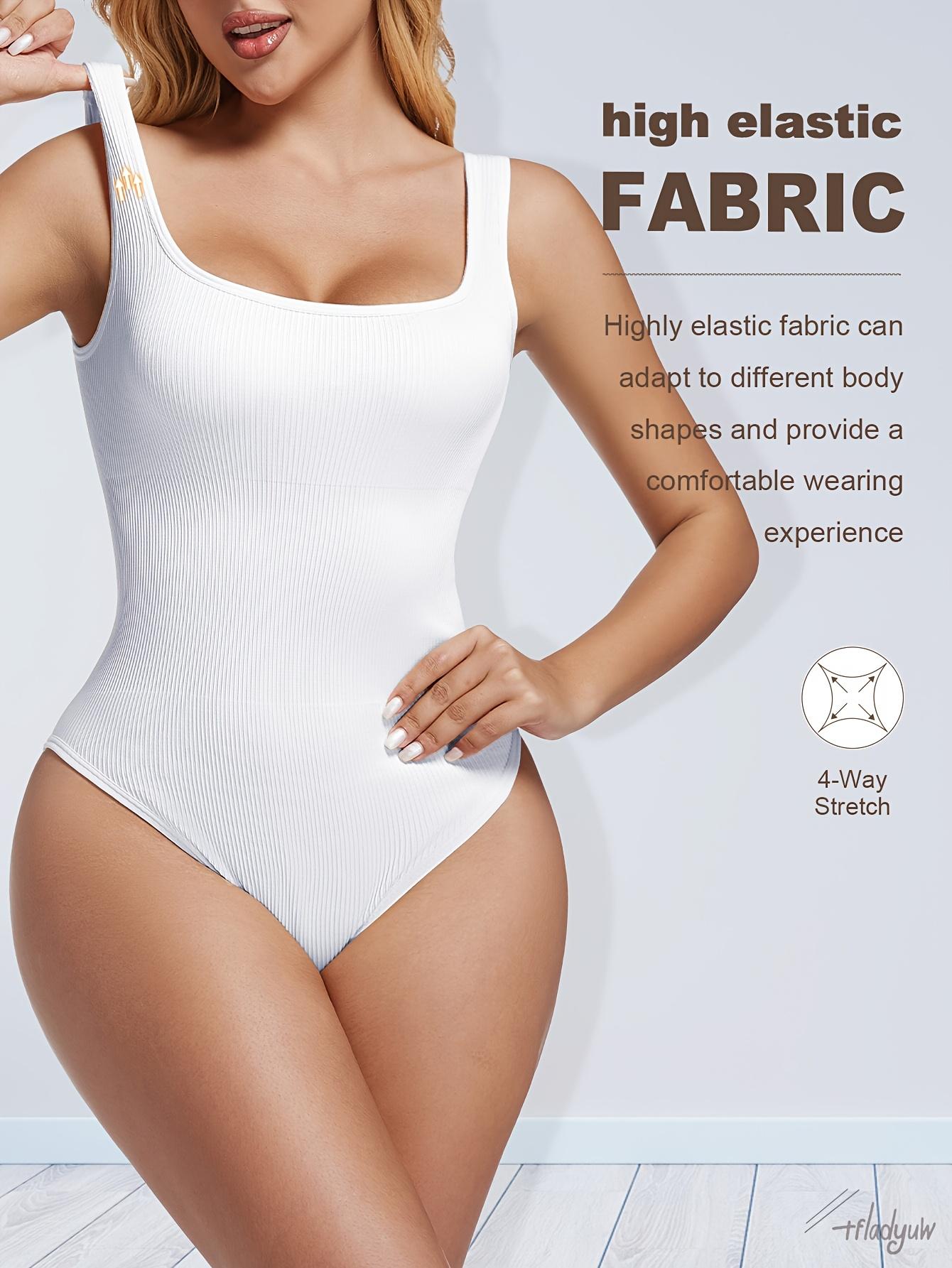 Spring and summer solid color square neck Women's body shaping briefs, bodysuits bodysuits tummy lifting and hip lifting sexy vest square neck threaded briefs comfortable body shaping bodysuits