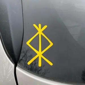 Protection Rune Safe Travels Car Decal