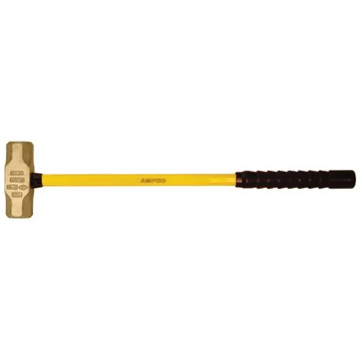 Ampco Safety Tools 065-H-72FG Corrosion Resistant 10 Lb. Sledgehammer, 33 in. Fiber Glass Handle