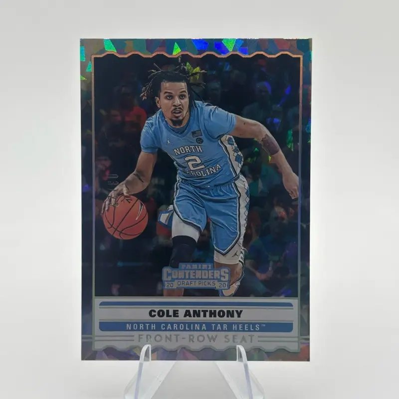 2020 Panini Contenders Cracked Ice 3/23 Rookie Cole Anthony Front Row Seat