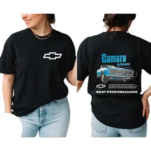 Camaro Shirt by Chevrolet – Vintage Muscle Car Graphic Sweatshirt, Classic Car Lover Gift, Chevy Racing Tee"