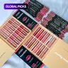 【Black Friday】Matte Lip Gloss & Matte Lip Liner Set, 24pcs Long-Lasting Liquid Lipstick & 24pcs Lip Liner Set, Suitable for All Occasions Lip Makeup #GLOBAL PICKS