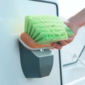 TidyBoat Brush Head Organizer - Adhesive Boat Brush Holder for Yachts, Fishing Boats, Marine