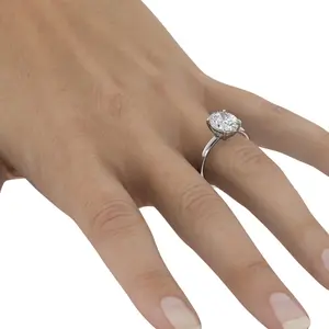 Basket Set Solitaire Ring