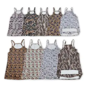 Athletic Clothes Summer Yoga Essential: MAMA & Me Camo Print Stretch Cami Dresses - Ultra Comfy, Matching Sets for Mom & Kid Summerdresses