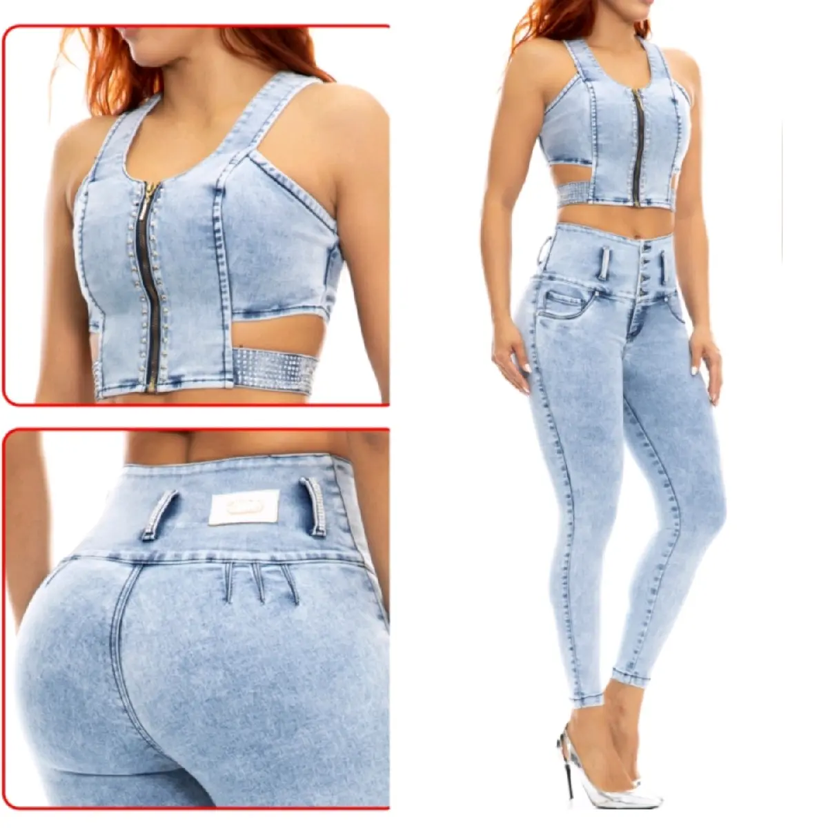 Colombian Set LU-1172 Womenswear Lady