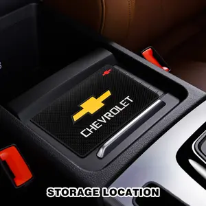 Chevrolet Car Anti-Slip Mat, Waterproof Non-Slip Durable Material, Washable Dirt Resistant, Stylish Practical Car Decoration
