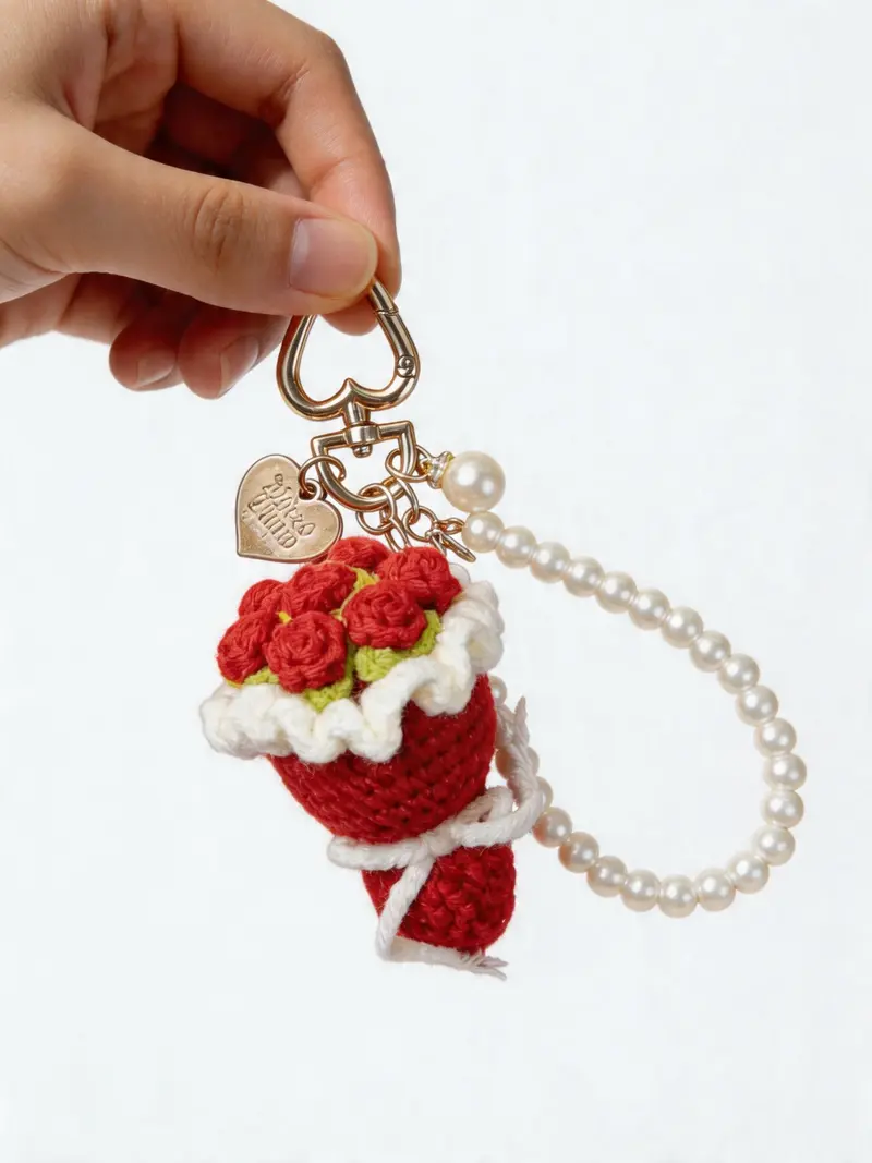 crochet matching keychain ideas - TikTok Shop