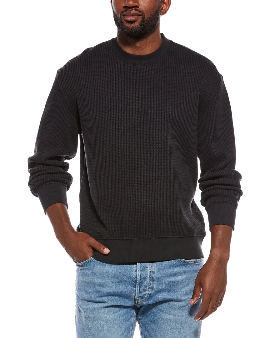 Madewell Waffle Knit Crewneck Sweatshirt