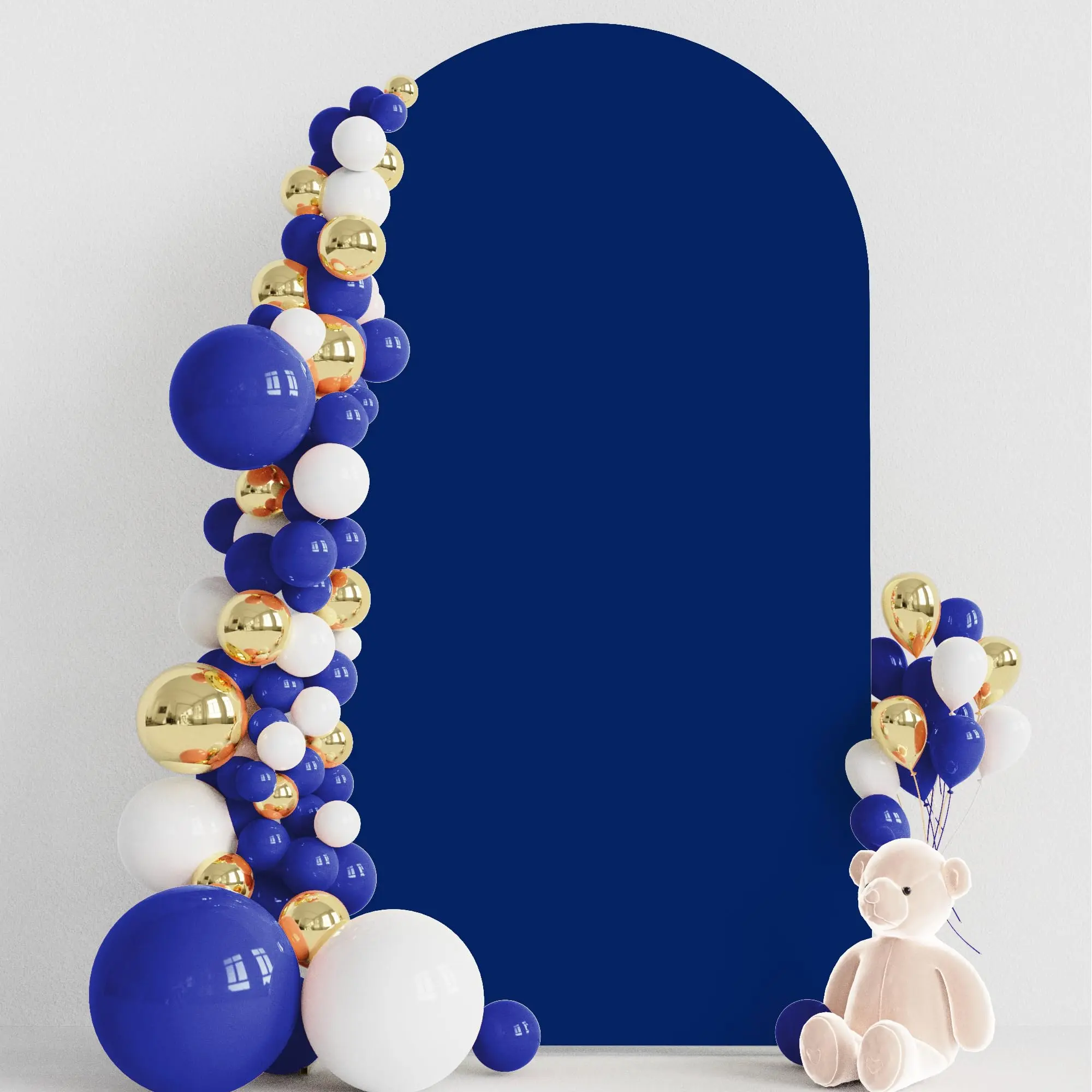 Arch Backdrop Cover, 1 Count Double Sided Arch Cover, Elastic Arch Backdrop Cover for Birthday Party Wedding Ceremony Party Decor, Wedding Arched Backdrop, Wedding Arch Covers, Decor for Weddings