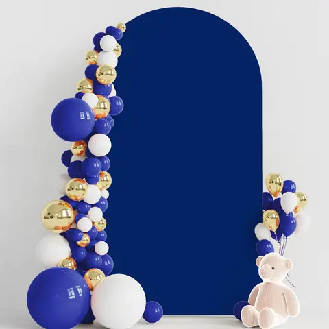 Arch Backdrop Cover, 1 Count Double Sided Arch Cover, Elastic Arch Backdrop Cover for Birthday Party Wedding Ceremony Party Decor, Wedding Arched Backdrop, Wedding Arch Covers, Decor for Weddings