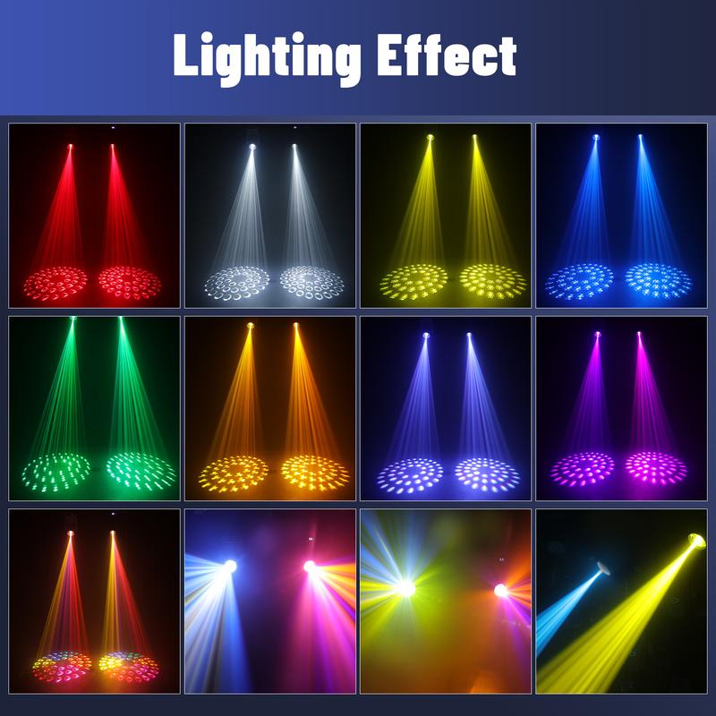 PAIDUN 230W 7R Beam LED RGBW Moving Head Light DMX512 Rainbow Effect DJ Disco Bar KTV Party Show Stage Lighting