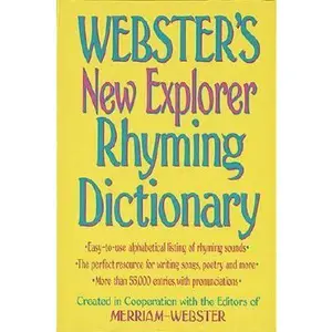 USED-Webster's New Explorer Rhyming Dictionary by Merriam-Webster (Hardcover)