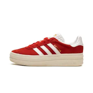 Adidas Women's Gazelle Bold Red Sports Sneakers, Product ID6990
