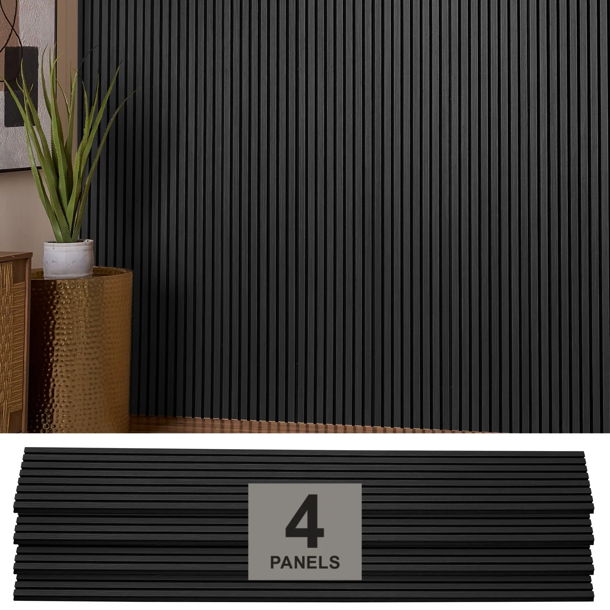 Acoustic Wall Panels (Black Oak)
