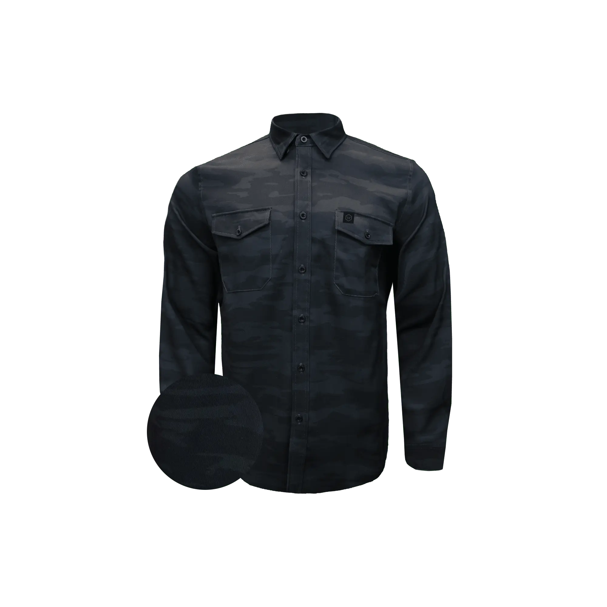 Multi Blackout Midweight Flannel