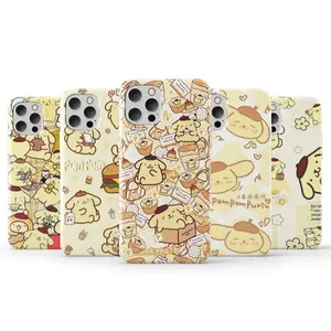 Pompom Phone Case Kawaii Cute Cover for iPhone X, 11, 12, 13, 14, 15, 16, 17 & more – check our available sizes