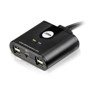 2 Port USB2.0 Printer Sharing Hub Desktop Keyboard Mouse Switcher
