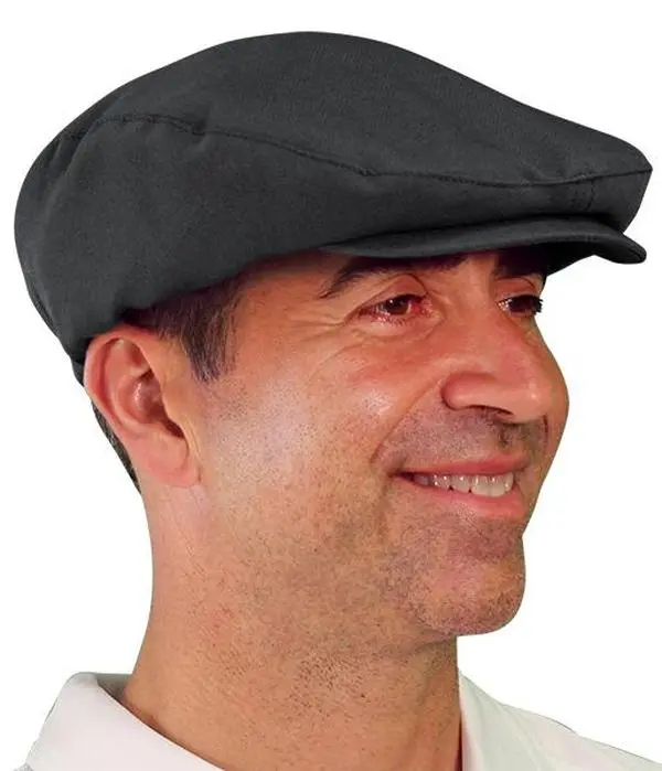 Golfknickers.com Flat Newsboy Ivy Hat, Traditional Golf Cap, Ben Hogan Cap, Gatsby Flat Hat, Vintage Mens Golf Cap: 'Par 3' - Microfiber