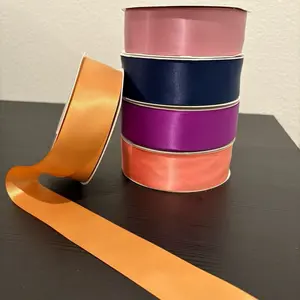 50 yards - 1.5" Premium Double-faced Satin Ribbon 50 yards - 1.5" Premium Double-faced Satin Ribbon