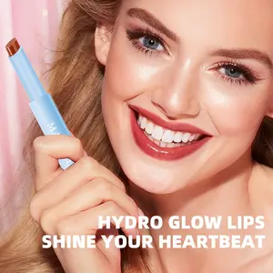 Silky Smooth Press-On Lipstick, Long-Lasting Hydrating Glossy Color, Perfect for Dates & Daily Use, Essential for Commuting