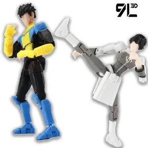 9L3D Printed Unrivaled Gay Mark Lucky13 Action Figure Dummy13 Multi-Jointed Collectible Model Toys Titan13 Desktop Ornament Gift