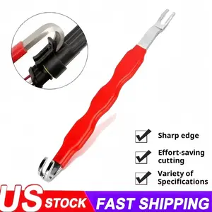 Automotive Electrical Terminal Connector Separator Removal Tool Remover, Electrical System and Disconnect Tool for Most Vehicles (1Pc,Red)