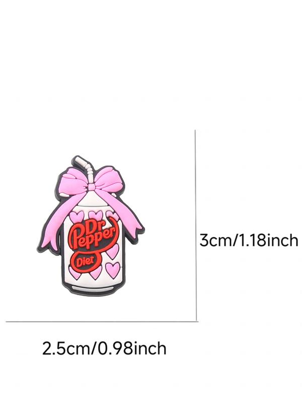 13-Piece Dr Pepper Drinks Series Shoe Accessories Set, Shoe Charms For Clogs Shoe Decoration Premium Quality Popular Shoe Accessories for Great Gift