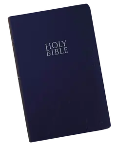 NIV, Gift and Award Bible, Leather-Look, Blue, Red Letter Blue Cover