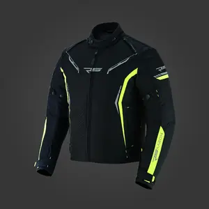 AARON Mens Textile Motorcycle Jacket All Season All Weather Mesh Riding Protection Gear