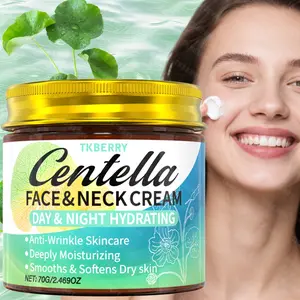 70g Centella Asiatica Cream, Face Firming Moisturizer with Centella Asiatica and Jojoba Oil, Face Firming Moisturizer for Skin Feels Smooth & Hydrated, Skin Tightening Cream for Hydrates Crepey Skin, Facial Skin Care Cream for All Skin Types