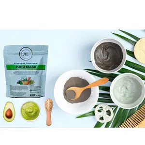 Ayurveda Treatment Hair Mask Cleanser Shampoo Haircare Conditioner Cleansing Herbal Aloe Vera Repair Nourishing