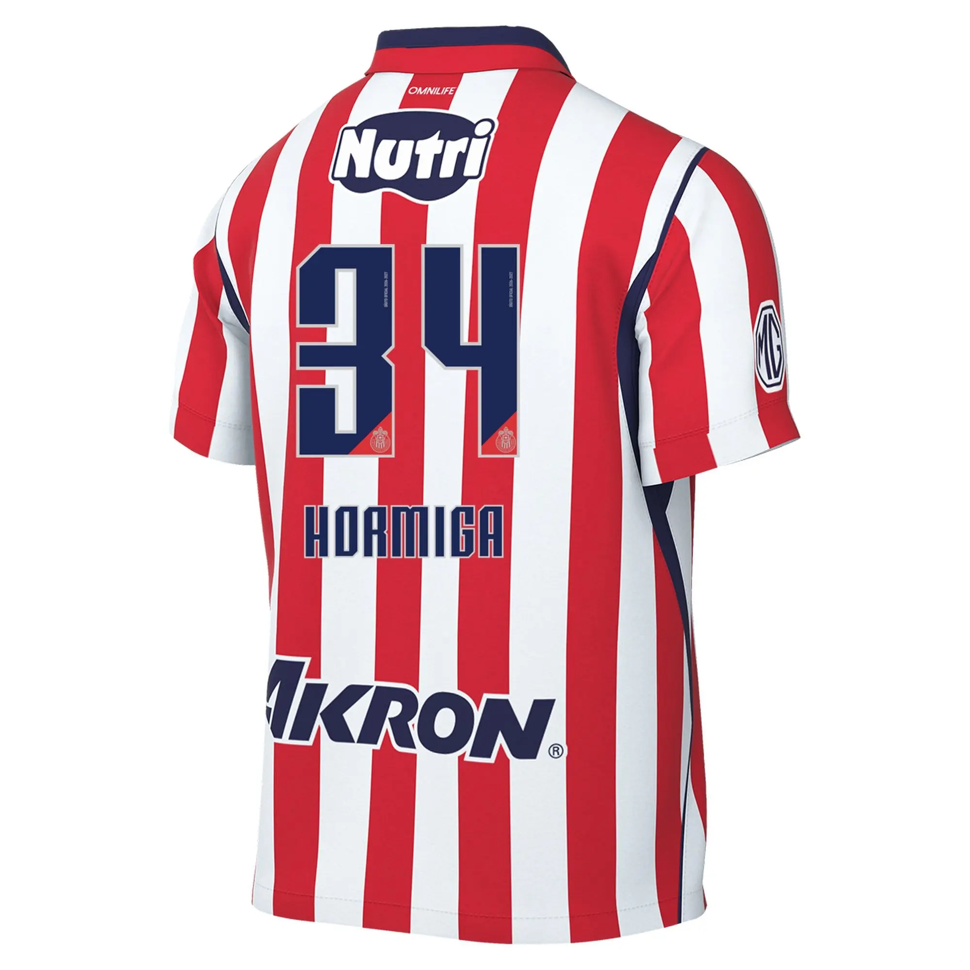 Armando González #34 Chivas Football Home Jersey 26/27