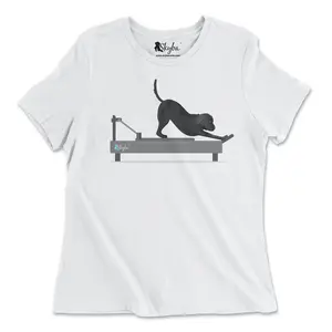 Black Lab on Reformer - Unisex Tee