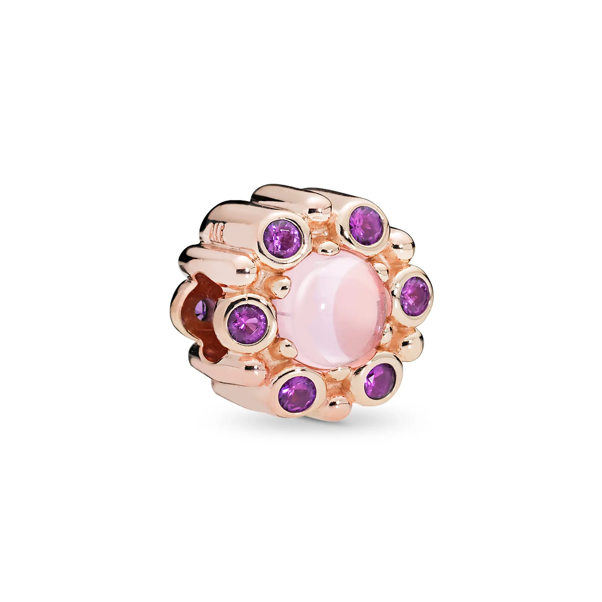 Women's Pandora Heraldic Radiance Silver-Tone Single Charm, Charms & Pendants, Feel Feminine and Queenly Shining Centre Piece Jewelry 787658npm