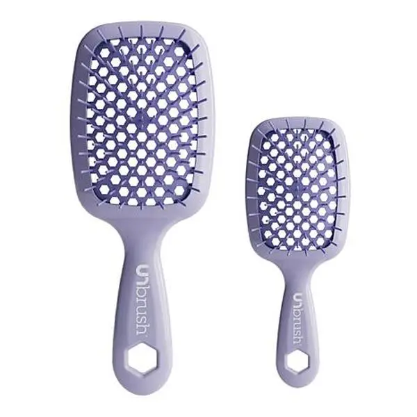 FHI Heat UNBrush Full Size & Mini Lilac Purple FHI Heat UNBrush Full Size & Mini Lilac Purple