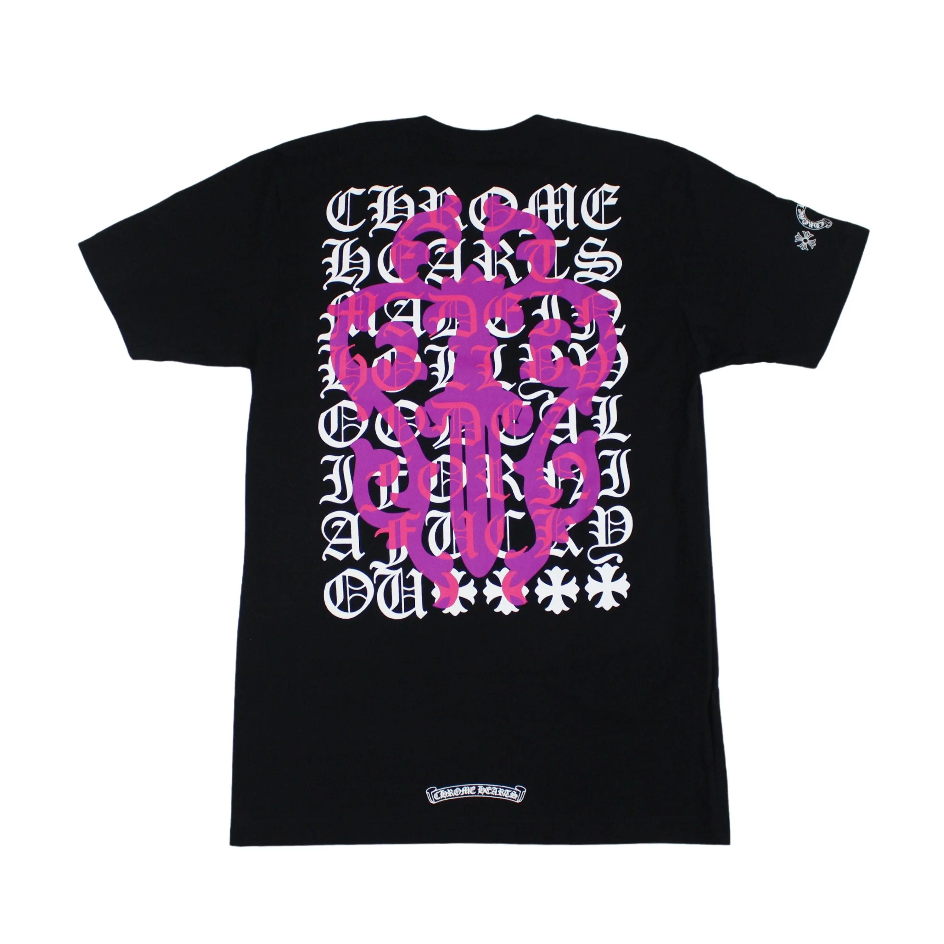Chrome Hearts Scroll Purple Dagger Tee