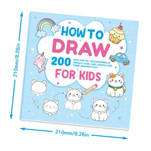 How to Draw for Kids,Drawing Technique for Beginners & Drawing Easy Tutorials,Fun Drawing Designs & Sketchbook Art Drawing Book,Kindergarten Art Learning Workbook,Toddler Activity Book for Creative Kids & Beginner Practice