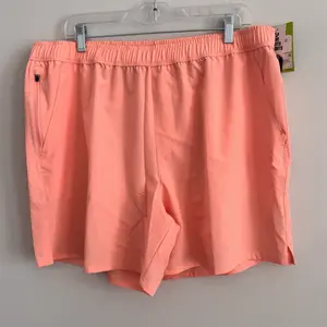 DSG Men's XL 6" Agility Woven Short Pink Ray NWT Athletic Gym Running