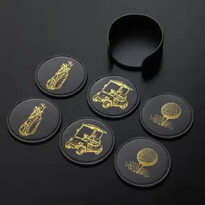 Noblesip Golf Theme Coaster Set