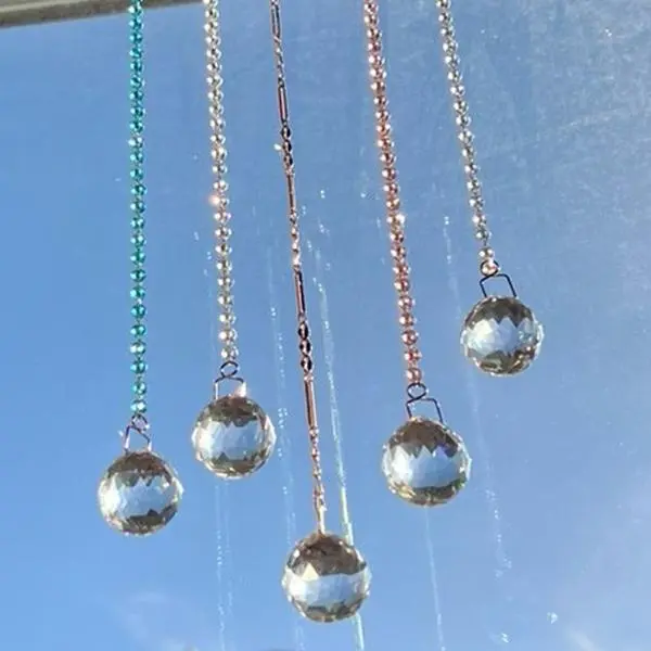 Bereavement Crystal Teardrop Sun Catcher - Hangable Decoration for Home Decor - Hanging