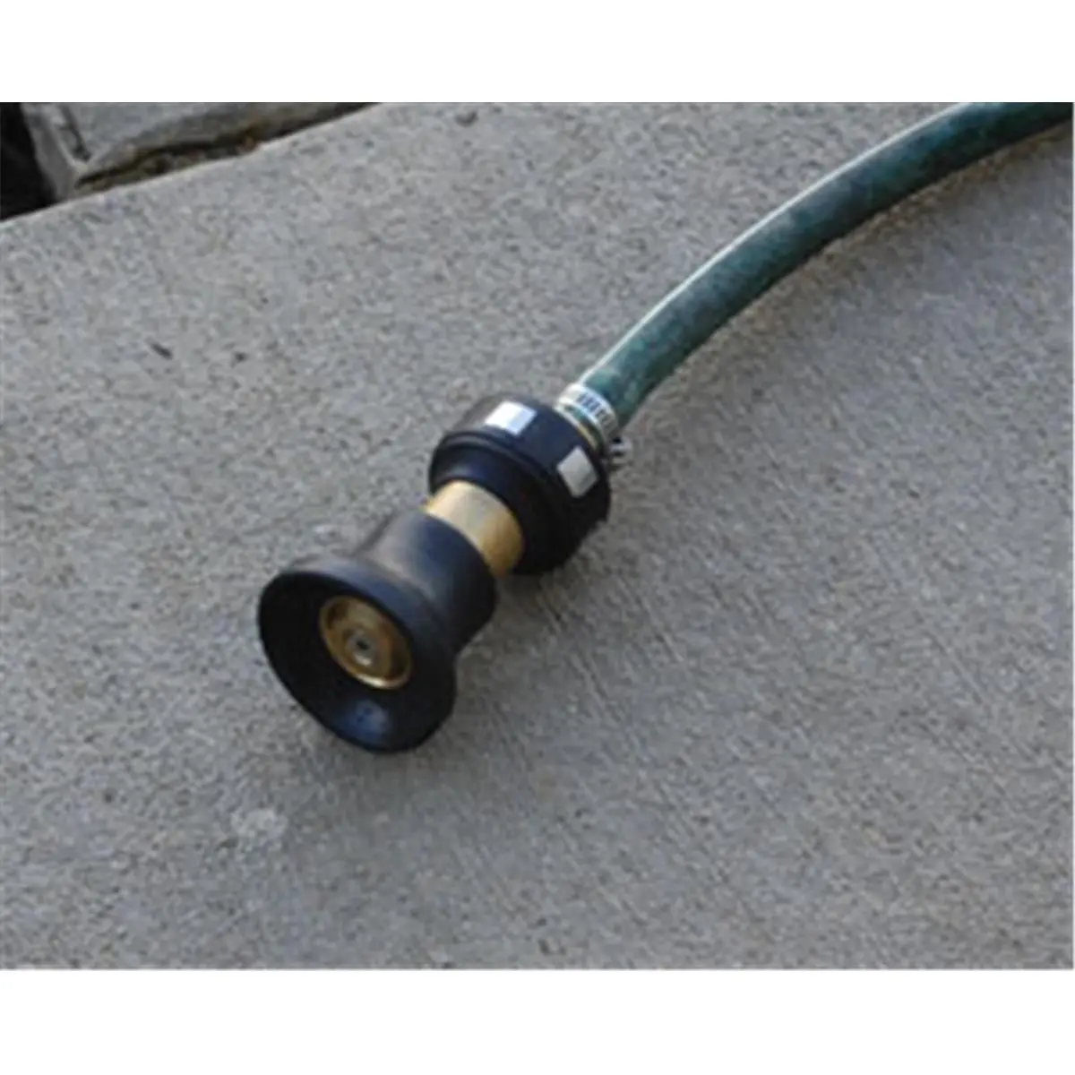 212 MAIN 9101 Fireman-Style Adjustable Garden Hose Nozzle - Heavy-Duty Outdoor Threaded-Fit Spray Nozzle for Versatile Watering Needs, Adjustable Nozzles